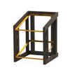 Cal-Mil 23781-2-13 Brooklyn 13inx 23.25inx 27.75in Wood Merchandiser Display Stand 