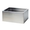 Cal-Mil 22064-10-55 12.25in x 10in Stainless Steel Beverage Ice Display 