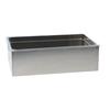 Cal-Mil 22064-12-55 20in x 12in Stainless Steel Beverage Ice Display 