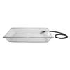 Cal-Mil IP152 28in x 20in x 4"H Clear Polythylene Ice Display Pan 