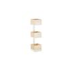 Cal-Mil 22318-15 6.5in x 7in x 20.5"H White Metal Merchandising Stand 