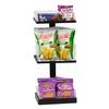 Cal-Mil 22319-13 9.5in x 7in x 20.5"H Black Metal Merchandising Stand 