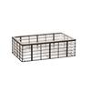 Cal-Mil 22607-12-13 Madison 12in x 20in x 6.5"H Black Wire Ice Bucket 