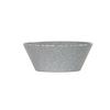 Cal-Mil 22392-7-121 Coronado 6.75in Dia. x 2.25"H Matte Grey Melamine 28oz Bowl 