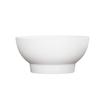 Cal-Mil 22485-10-15 10in Dia. x 4.75in White Melamine 105oz Footed Serving Bowl 