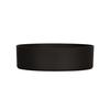 Cal-Mil 22550-12-13 Hudson 12in x 6in x 3"H Black Melamine Bowl - 3 Each 
