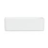Cal-Mil 24002-10-15 Hudson 10in x 10in x 3"H White Melamine Bowl - 3 Each 