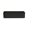Cal-Mil 24002-12-13 Hudson 12in x 12in x 3"H Black Melamine Bowl - 3 Each 