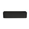 Cal-Mil 24002-14-13 Hudson 14in x 14in x 3"H Black Melamine Bowl - 3 Each 