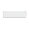 Cal-Mil 24002-14-15 Hudson 14in x 14in x 3"H White Melamine Bowl - 3 Each 