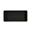 Cal-Mil 24004-136-13 Hudson 13in x 6in x 3"H Black Melamine Bowl - 3 Each 