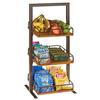 Cal-Mil 3494-3-84 Sierra 12in x 12in x 31"H Rustic Pine 3-Tier Display Stand 