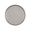 Cal-Mil 22017-10-102 10in Dia. x 1.5"H Ash Melamine Plate - 6 Each 