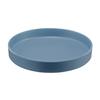 Cal-Mil 22017-10-111 10in Dia. x 1.5"H Stone Blue Melamine Plate - 6 Each 