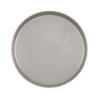 Cal-Mil 22017-12-102 12in Dia. x 1.5"H Ash Melamine Plate - 6 Each 