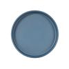 Cal-Mil 22017-6-111 Hudson 6in Dia. x 1.5"H Stone Blue Melamine Plate - 6 Each 