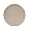Cal-Mil 22017-6-125 Hudson 6in Dia. x 1"H Taupe Melamine Plate - 6 Each 