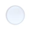 Cal-Mil 22017-6-15 Hudson 6in Dia. x 1.5"H White Melamine Plate - 6 Each 