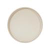 Cal-Mil 22017-8-103 Hudson 8.25in Dia. x 1.5"H Ivory Melamine Plate - 6 Each 