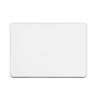 Cal-Mil 22025-1813-15 Hudson 18in x 13in White Melamine Low Rim Plate - 6 Each 