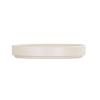 Cal-Mil 22026-6-103 Hudson 6in Dia. x 1"H Ivory Melamine Low Rim Plate - 6 Each 