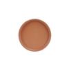 Cal-Mil 22026-6-109 Hudson 6"Dia. x 1"H Terracotta Melamine Low Rim Plate-6 Each 