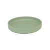 Cal-Mil 22026-8-107 Hudson 8.25in Dia. Matcha Melamine Low Rim Plate - 6 Each 
