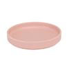Cal-Mil 22026-8-108 Hudson 8.25in Dia. Blush Melamine Low Rim Plate - 6 Each 