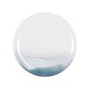 Cal-Mil 22351-10-117 Pacifica 10in Dia. Glossy Melamine Coupe Plate - 6 Each 