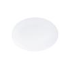 Cal-Mil 22391-11-15 Classic 10.75in x 7.75in White Melamine Oval Plate - 6 Each 