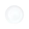Cal-Mil 22445-11-15 11in Dia. x 0.75"H Matte White Melamine Coupe Shallow Plate 
