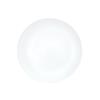 Cal-Mil 22445-7-15 7in Dia. x 0.75"H Matte White Melamine Coupe Shallow Plate 