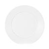 Cal-Mil 22446-11-15 Classic 11in Dia. x 0.75"H White Melamine Rimmed Plate 