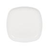 Cal-Mil 24007-10-15 Oslo 10in x 10in x 1"H White Melamine Square Plate - 6 Each 