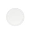 Cal-Mil 24102-9-15 9in Dia. x .75"H White Melamine Narrow Rim Plate - 6 Each 