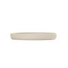 Cal-Mil 26107-12-103 Arista 12in Dia. Matte Ivory Melamine Raised Rim Plate 