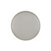 Cal-Mil 22026-10-102 10.25in Dia. x 1"H Ash Low Rim Plate - 6 Each 