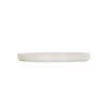 Cal-Mil 22026-10-103 Hudson 10.25in Dia. x 1"H Ivory Low Rim Plate - 6 Each 