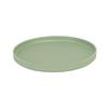 Cal-Mil 22026-10-107 Hudson 10.25in Dia. x 1"H Matcha Low Rim Plate - 6 Each 