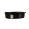 Cal-Mil 22491-74-13 7.25in x 4in Hand Painted Black Melamine Cocotte Dish - 6 Each 