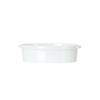 Cal-Mil 22491-74-15 7.25in x 4in Hand Painted White Melamine Cocotte Dish - 6 Each 