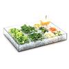 Cal-Mil 1399-12 Cater Choice 16inx 24in Clear Plastic Rectangular Tray Housing 
