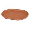 Cal-Mil 22018-109 Hudson 14in x 11.25in Terracotta Melamine Platter - 6 Each 