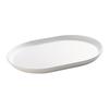 Cal-Mil 22018-15 Hudson 14in x 11.25in White Melamine Platter - 6 Each 