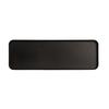 Cal-Mil 22025-618-13 Hudson 18in x 6in Black Melamine Low Rim Platter - 6 Each 