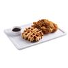 Cal-Mil 22100-15 13in x 9in White Melamine Stackable Serving Tray - 3 Each 