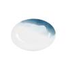 Cal-Mil 22352-11-117 Pacifica 10.75in x 7.75in Glossy Melamine Coupe Platter 