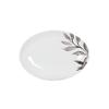 Cal-Mil 22352-11-118 Botanica 10.75in x 7.75in Glossy Melamine Coupe Platter 