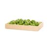 Cal-Mil 23106-12203-93 Logan 12in x 20in x 3"H Natural Wood Serving Tray 
