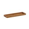 Cal-Mil 23106-2061-78 Sydney 20in x 6in x 1.5"H Walnut Serving Tray 
